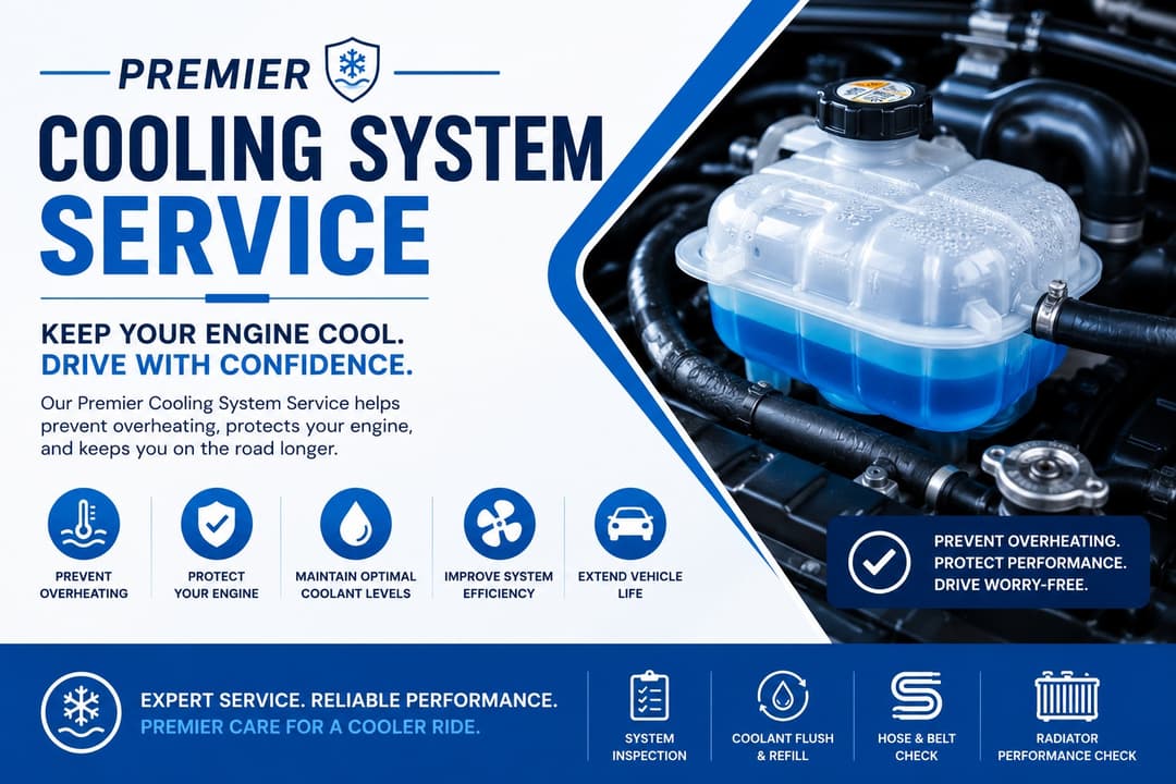 Premier Cooling System Service at Ness Auto Sales and Service in Lodi, WI